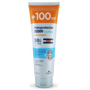 Fotoprotector Isdin Pediatrics Spf50+ Gel Crema 250ml Niños