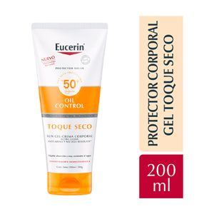 Eucerin -  Protector Solar Toque Seco Corporal FPS50+ X 200ML