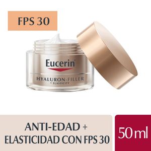 Eucerin Hyaluron-Filler + Elasticity Anti Edad Día FPS 30 x 50 ML