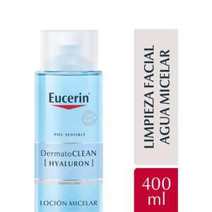 Eucerin - Dermatoclean Locion Micelar Limpiadora 3 en 1 x 400ML
