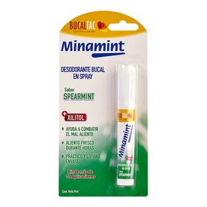 BUCAL TAC Minamint Desodorante Bucal Spearmint SPRAY.9 ml