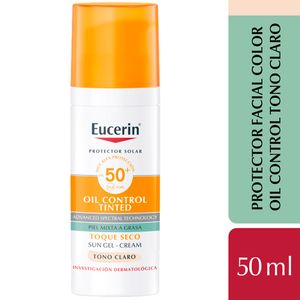 EUCERIN Sun Oil Control Toque Seco Claro SPF50+ x 50 ml