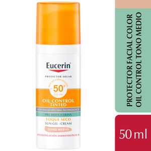 EUCERIN Sun Oil Control Toque Seco Medio SPF50+ x 50 ml