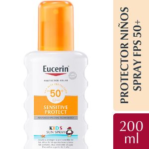 Protector Solar Eucerin Sun Kids Spray Fps 50+ X 200ml