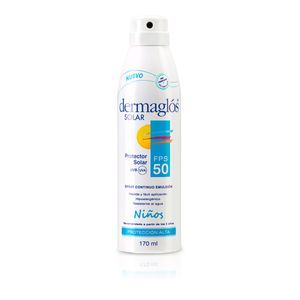 DERMAGLOS PROTECTOR SOLAR F50 SOLAR NIÑOS x 170ML