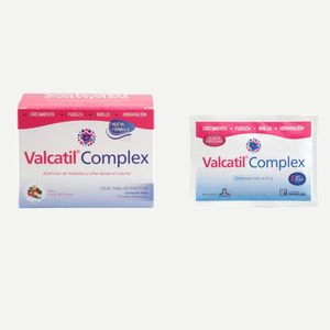 Valcatil®Complex x 15 sobres monodosis - Nutrición de cabellos y uñas