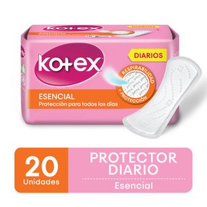 Protector diario esencial (20 unidades)