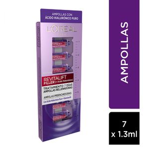 Ampollas revitalift ácido hialurónico (7 unidades)