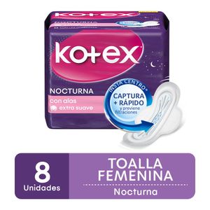 Toalla femenina nocturna (8 unidades)