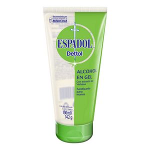 Alcohol en gel tubo 150 ml