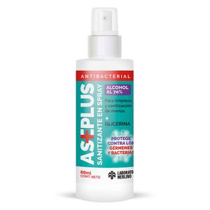 Solucion sanitizante spray 60 ml