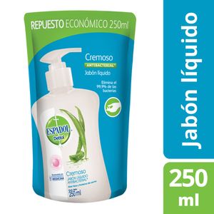 Jabon liquido antibacterial cremoso 250 ml
