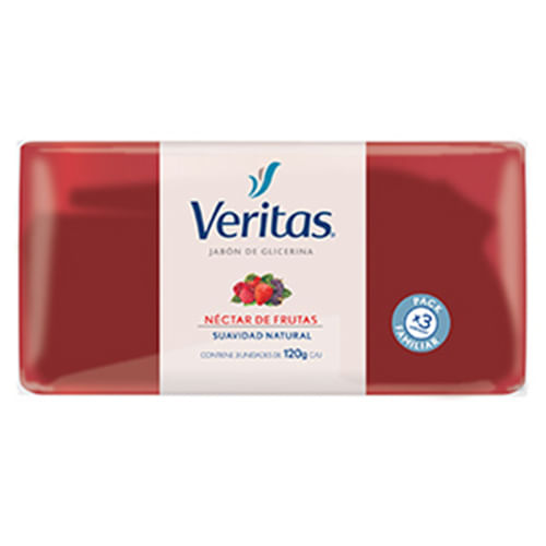 VERITAS-JABON-GLICERINA-Y-NECTAR-DE-FRUTAS-120-GR-X-3-UNID
