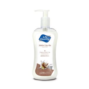 Jabon  liquido coco vainilla con valvula 250