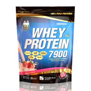 Proteina whey protein 7900 afa frutilla 500 gr