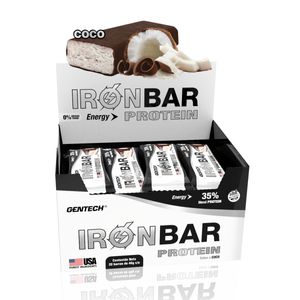 Iron bar barra proteica coco 20 unidades
