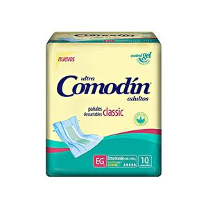 PAÑALES ADULTO CLASICO XG (10 UNIDADES)