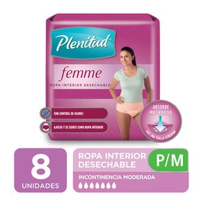 Ropa interior femme pants (8 unidades)