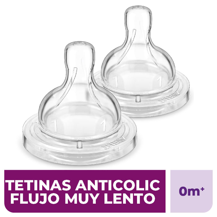 AVENT-TETINAS-ANTICOLIC-FLUIR-MUY-LENTO--0M--SCF631-7--2-U-