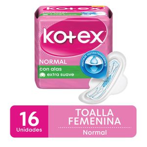 Toalla femenina normal (16 unidades)