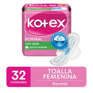 Toalla femenina normal (32 unidades)