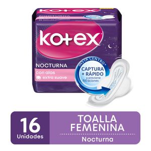Toalla femenina nocturna (16 unidades)