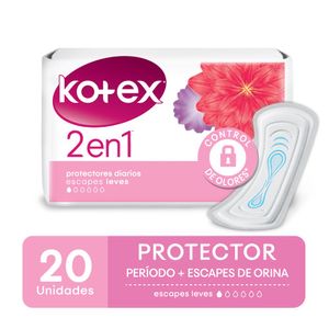 Protector diario duo (20 unidades)