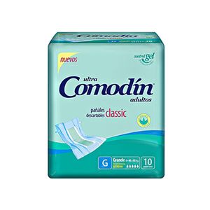 PAÑALES ADULTO CLASICO G (10 UNIDADES)