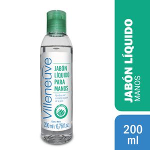 Jabon liquido con aloe 200 ml