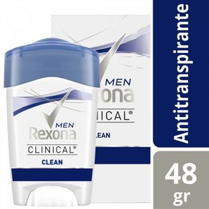 Desodorante antitranspirante clinical men en crema 48 gr