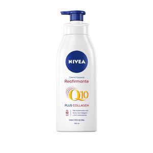 Crema corporal reafirmante q10 + colágeno 6 en 1 400 ml