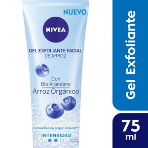 Gel exfoliante facial de Arroz  Purificador para todo tipo de piel 75 ml