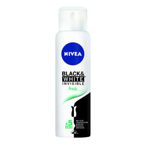 Antitranspirante femenino  Black & White Invisible Fresh Spray 150 ml