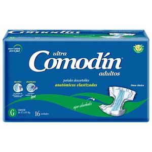 PAÑALES ANATOMICOS PARA ADULTOS G (16 UNIDADES)
