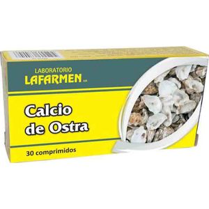 Calcio de ostra por 30 comprimidos