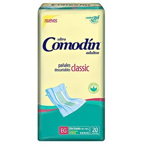 PAÑAL ADULTO CLASICO XG (20 UNIDADES)