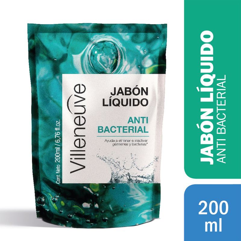 VILLENEUVE-JABON-LIQUIDO-ANTIBACTERIAL-200-ML