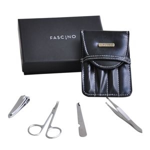 Set de manicuria con estuche negro