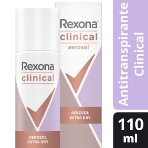 Desodorante antitranspirante clinical extra dry en aerosol 110 ml