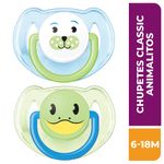 AVENT-CHUPETES-CLASSIC-DECO-ANIMALES--6-18M--SCF182-14--2U-