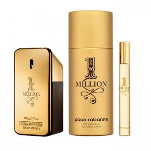 Fragancia 1 million set (edt 50ml + deo 150ml + edt 10ml) for men