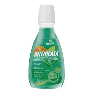 Enjuague bucal antiplaca menta 24o ml