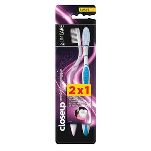 Cepillo dental slim care soft (2 unidades)