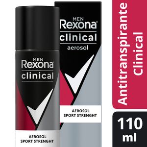 Desodorante antitranspirante clinical sport strenght aero 110 ml