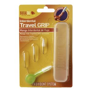 Mango cepillo interdental viaje ( kit 3 repuestos)