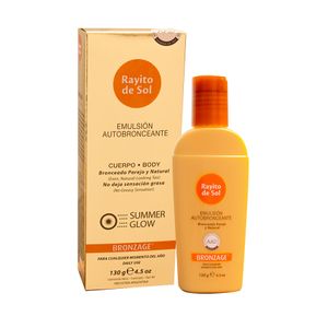 Autobronceante emulsion 130 ml