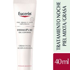 Crema facial de acción intensiva noche DermoPURE Oil Control 40 ml