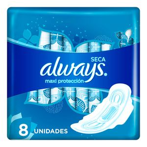 Toallitas Femeninas Triple Protección Plus Seca (8 unidades)