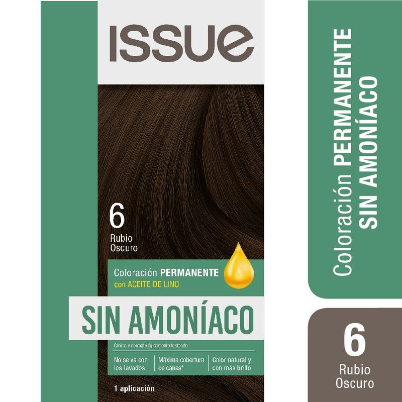 ISSUE-Coloracion-sin-amoniaco-kit-tono-6---rubio-oscuro