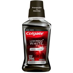 Enjuague bucal luminous white carbon 250 ml